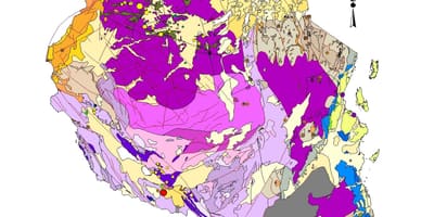 Kort over tanzania geologiske